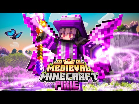 I Survived 100 Days as a PIXIE in Medieval Minecraft!