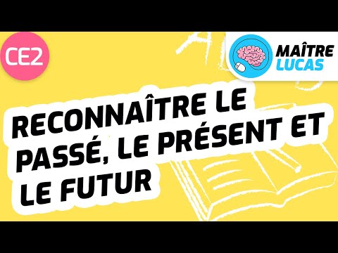Reconnaître les temps de conjugaison : passé, présent, futur CE2 - Cycle 2 - Français - Grammaire