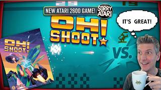 🕹️ Sorry Atari #97: Oh Shoot! is a New Atari 2600 Shooter Game I Think You Will Like!  🕹️