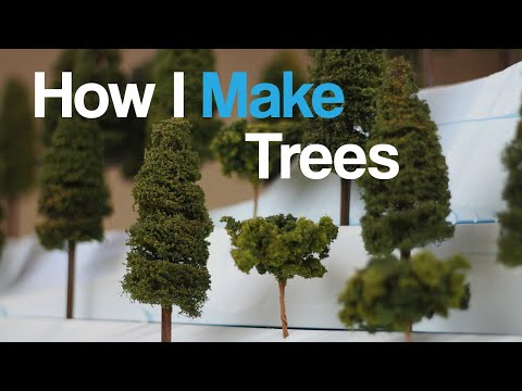 Model Railroad - Affordable Trees