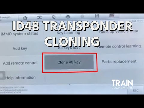 ID48 TRANSPONDER CLONING USING AUTEL FOR VOLKSWAGEN | STEP BY STEP GUIDE