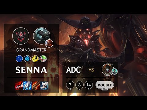 Senna ADC vs Jhin - EUW Grandmaster Patch 11.2