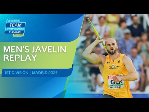 Men's javelin replay | Madrid 2025