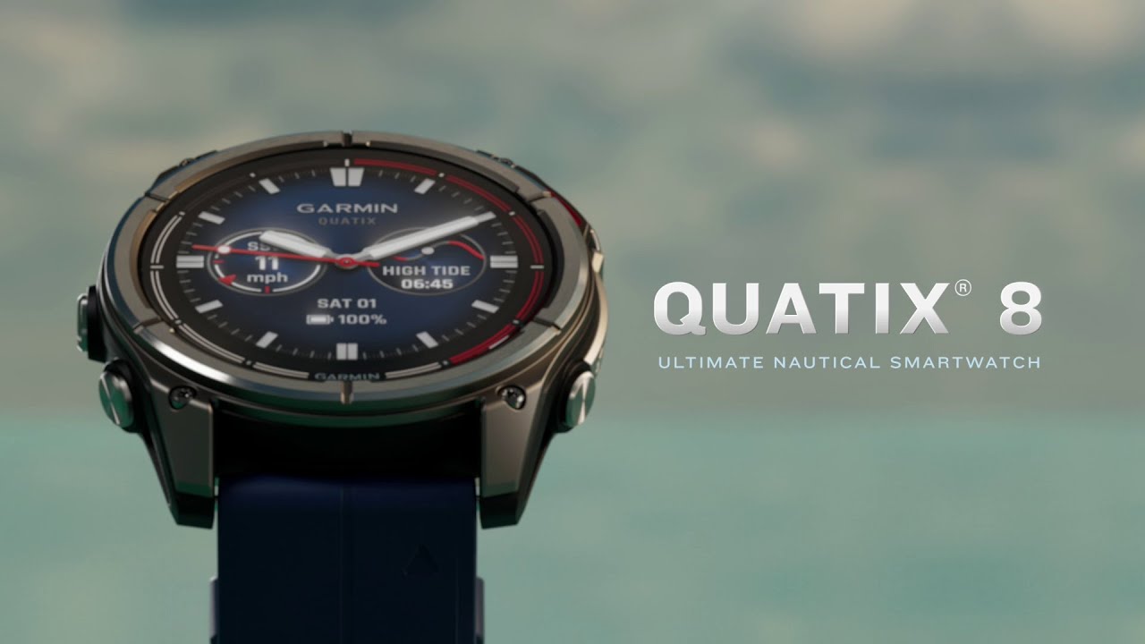 Garmin | quatix 8 | Ultimate Nautical Smartwatch