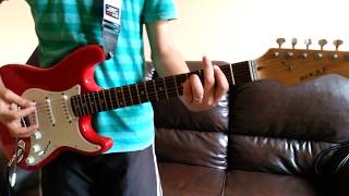 Video thumbnail for Guitarra Rocky by Condor Strato Vermelha - teste by Carllo Carlos