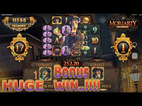 Moriarty Megaways - Bonus Win