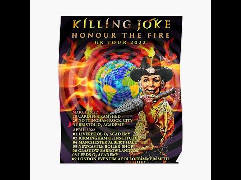 Killing Joke Tramshed Cardiff 28.03.2022 The Pandys Are Coming