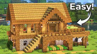 Minecraft: Simple Survival House Tutorial🏠
