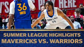 Summer League Highlights | Dallas Mavericks vs. Golden State Warriors | July 9, 2026