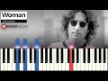 Woman - John Lennon | Piano Tutorial