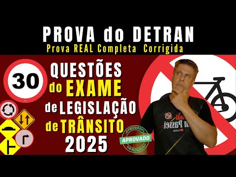 DETRAN EXAM 2025. Theoretical Test of Traffic Laws. DETRAN SIMULATION 2025