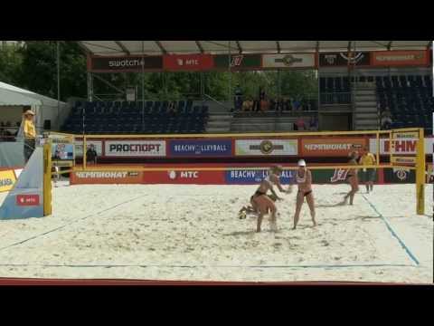 CEV Cup Moscow 2012 Quarterfinal 22.06.2012 15:00 Meppelink-van Gestel NED Johns-Boulton GBR