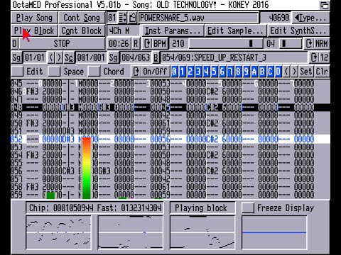 OLD TECHNOLOGY! - AMIGA INDUSTRIAL HARDCORE - KONEY 2016