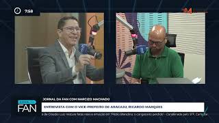 Entrevista com o vice-prefeito de Aracaju, Ricardo Marques