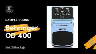 Video thumbnail for Behringer OD 400  overdrive Review by HEWAN GITAR REBEL