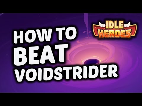 How to beat BRAND NEW Void Vortex level VOIDSTRIDER - Episode 111 - The IDLE HEROES Turbo Series