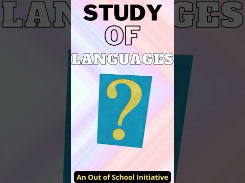 What is study of languages called? | @easylanguages #shorts #youtubeshorts #upsc #languagelearning