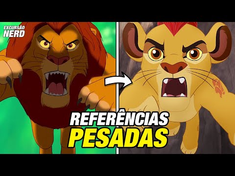 8 VEZES que KION IMITOU o SIMBA | A GUARDA DO LEÃO | O REI LEÃO