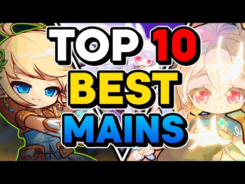 Top 10 BEST MAINS in MapleStory