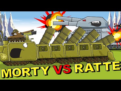 "Morty VS Ratte" Cartoons about tanks