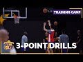 Lakers Training Camp (Practice Footage): 3-Point Shooting Drills