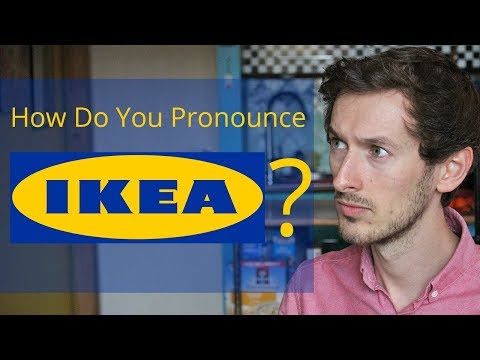 Part of a video titled How Do You Pronounce IKEA? | Improve Your Accent - YouTube