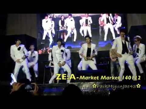 ZE:A - Please Be My Baby cut ~ fan service - 140112