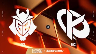 G2 vs KC, QUI IRA À L’EWC !? (EWC Qualifier 2026)