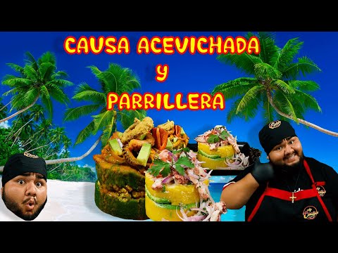 2 TIPOS DE CAUSAS CON PULPO: ACEVICHADA Y PARRILLERA 🐙👨‍🍳❤