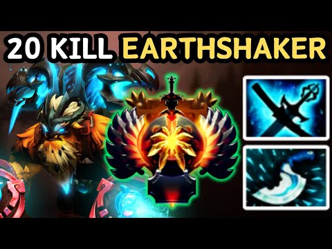 🔥 20 KILLS THE ABSOLUTE PEAK OF MID EARTHSHAKER DOMINATION | DOTA 2 🔥