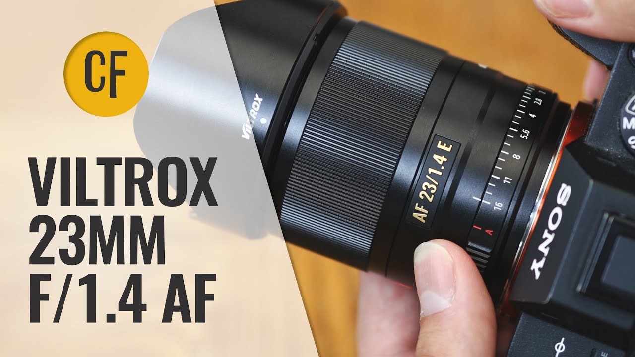 Viltrox Longueur focale fixe AF 23mm F/1.4 – Sony E-Mount