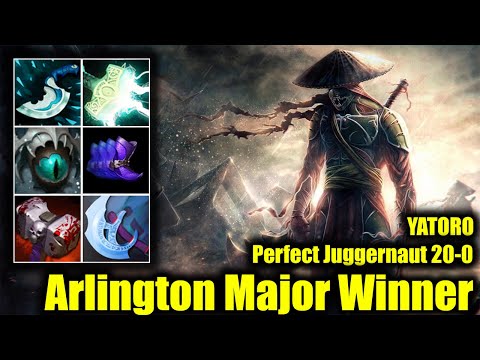 🔥 Arlington Major Winner - YATORO - Perfect Juggernaut - 20-0 GG - DOTA 2 Pro Game Highlights