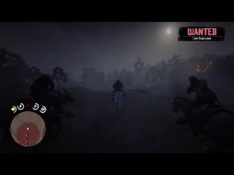 Red Dead Redemption 2 Train Robbery mission with John Charles and Sean