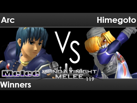 MNM 119 - Arc (Marth) vs Himegoto (Sheik) Winners - Melee