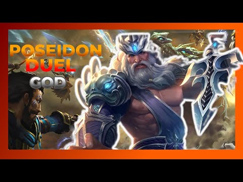 Duel road to MASTERS! FIRST RANKED WIN OF THE SEASON! Poseidon Gameplay - Season 8 Smite Ranked 1v1