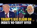 President Trump Warns Apple Claims India Has Offered A Deal With No Tariffs