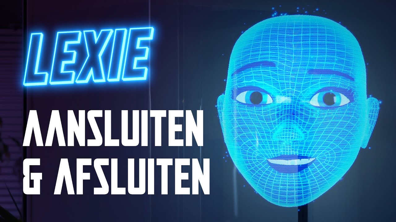 Lexie instructie - Hologram aansluiten, afsluiten en verplaatsen
