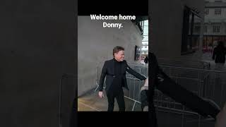 Donny osmond in the U.K. this week