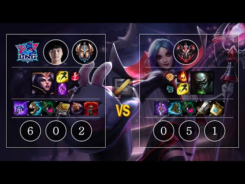 LNG Maple LeBlanc vs Urgot Mid - KR Challenger Patch 10.10
