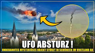 EILMELDUNG | Unbekanntes Objekt stürzt in Schöneck, Vogtland ab! (+Video)