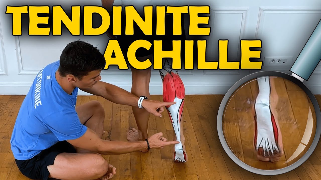 SOIGNE 🥰 ta TENDINITE d’Achille et ton APONEVROSITE plantaire 😱grâce à ces EXERCICES de KINE.