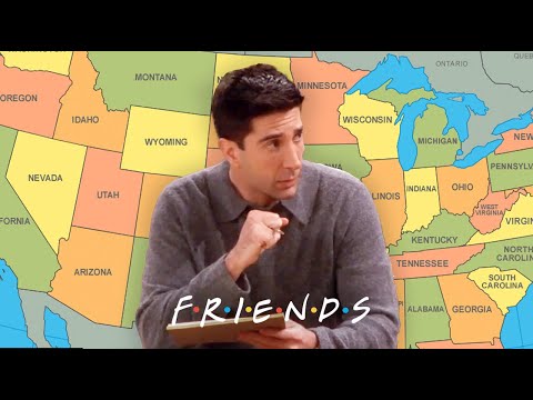 ロスは50州すべてを覚えていない|フレンズ (Ross Can't Remember All 50 States | Friends)