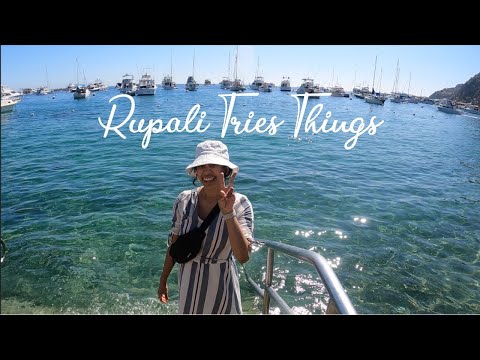 rupali tries things | day trip to catalina island!