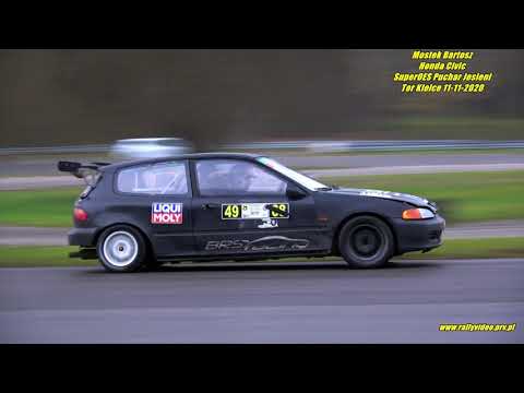 Mostek Bartosz - Honda Civic - SuperOES Puchar Jesieni Tor Kielce 11-11-2020