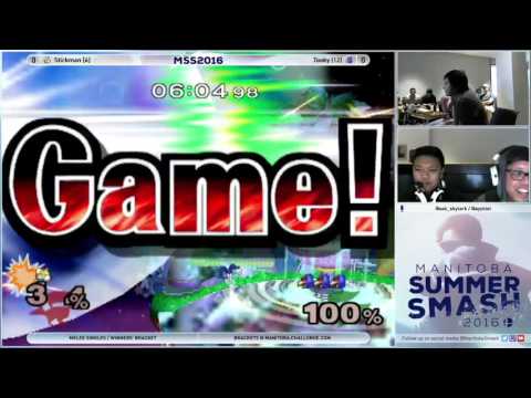 MSS2016 Stickman (Fox) vs. Tooky (Falco) - Melee Singles WR3