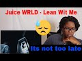 Mom reacts to Juice WRLD - Lean Wit Me | Reaction