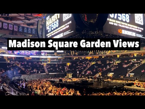 Msg Seating Chart Concert