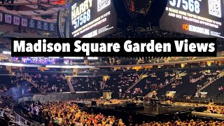 Madison Square Garden View from Seats - Section 109 & Section 210 Harry Styles Love On Tour New York