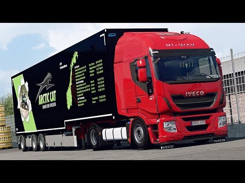 [ETS2] Euro Truck Simulator 2 1.31 - Iveco Hi-Way - Promods 2.27 - Odense to Aalborg