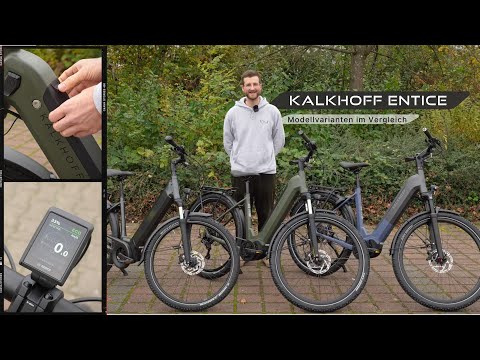 Kalkhoff Entice Modelle im Vergleich ⚡️ Trekking E-Bikes mit Offroad-Eigenschaften